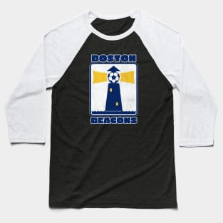 DEFUNCT - Boston Beacons Soccer Baseball T-Shirt